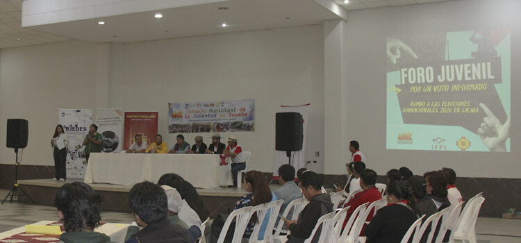 FORO JUVENIL INFORMADO – SACABA 2026