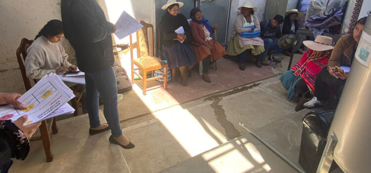 Taller sobre comunicación y organización colectiva en Melga, APPACREM